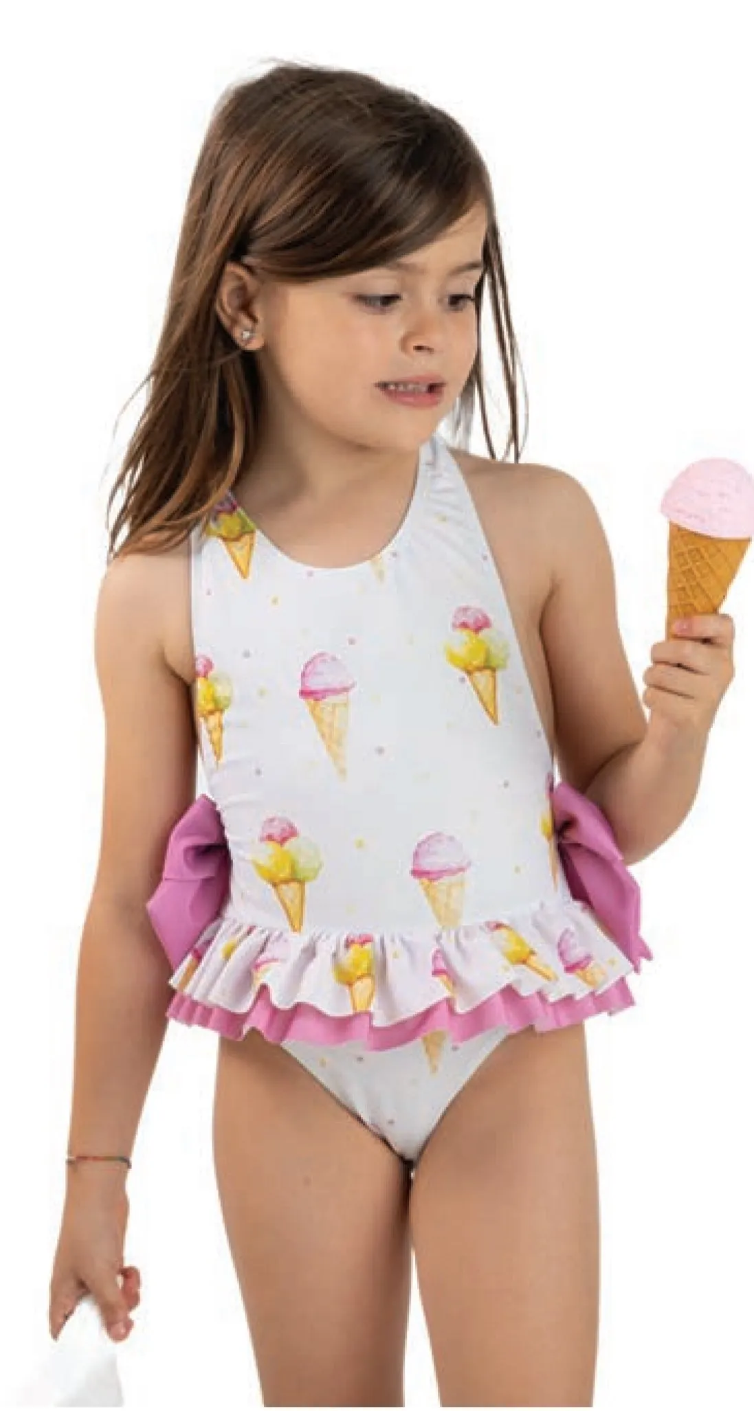 Acapulco One-Piece Swimsuit with Ice Cream