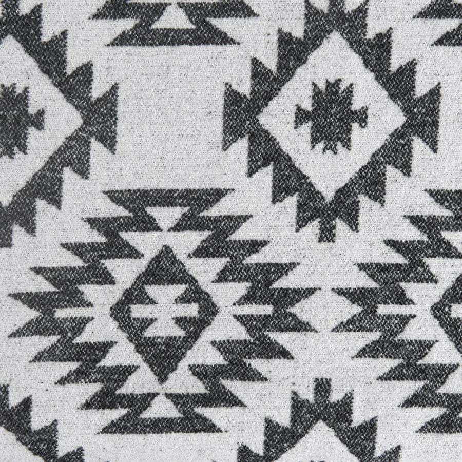 Aztec Designer Shearling Throw Blankets