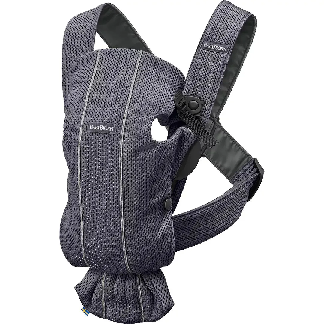 Baby Carrier Mini 3D Mesh - Anthracite Black