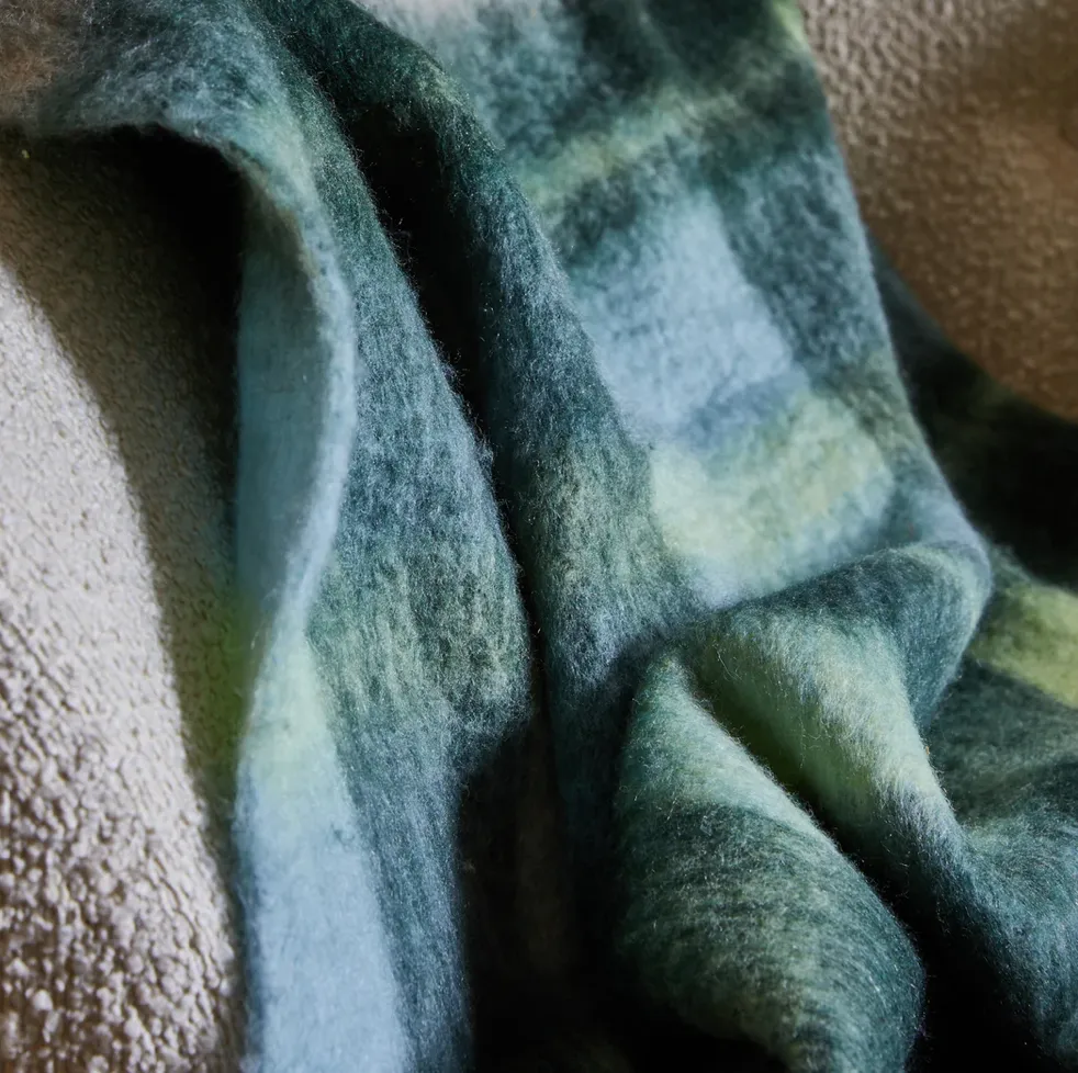 Bebington Fuzzy Wool Blanket Range