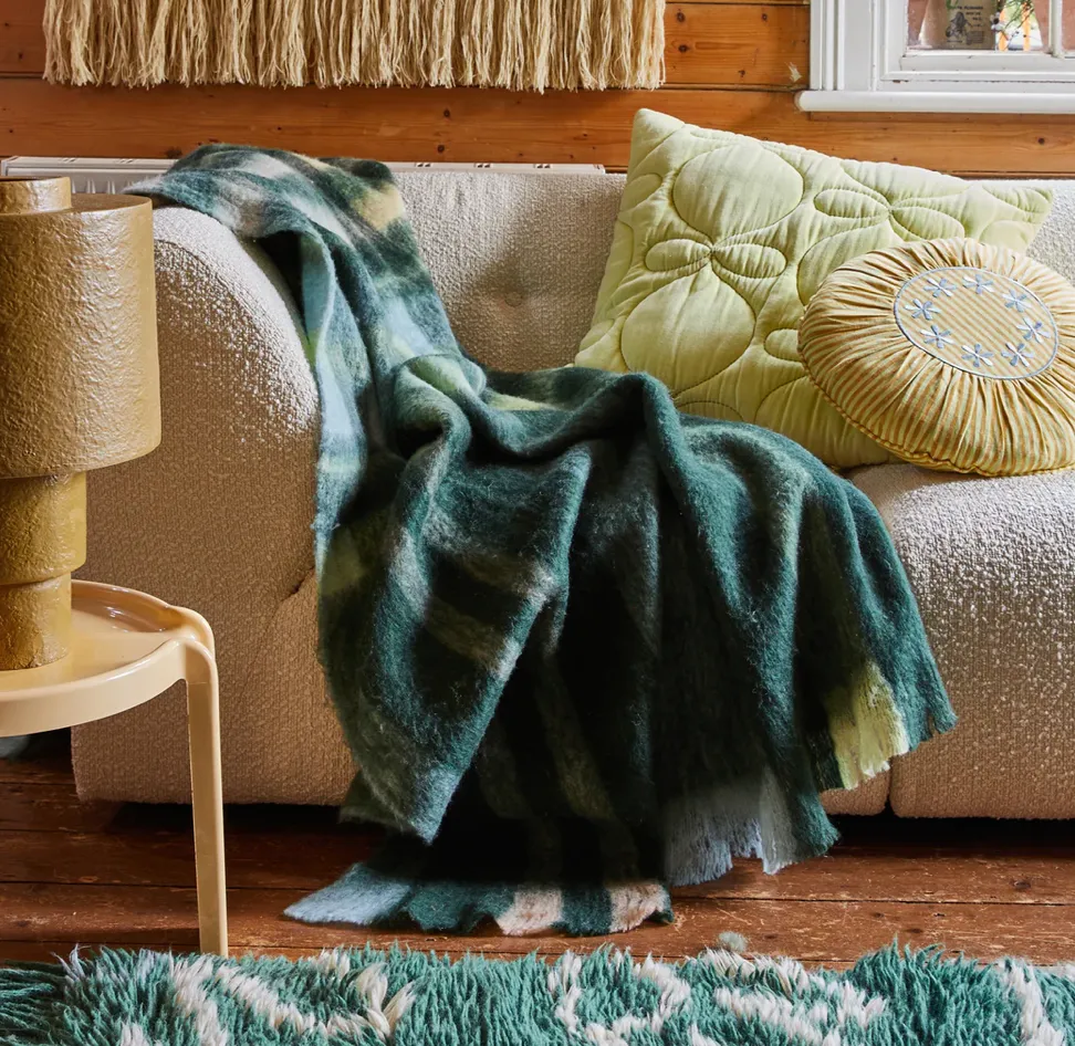 Bebington Fuzzy Wool Blanket Range