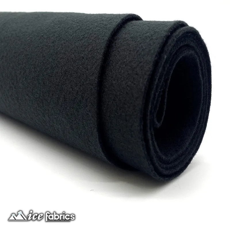 Black Felt Fabric Acrylic Felt Fabric