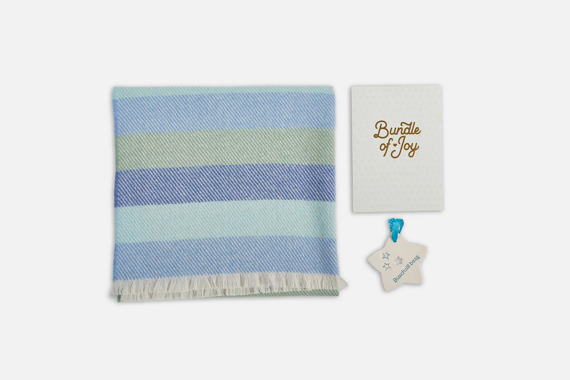 Blue Lambswool Baby Bundle