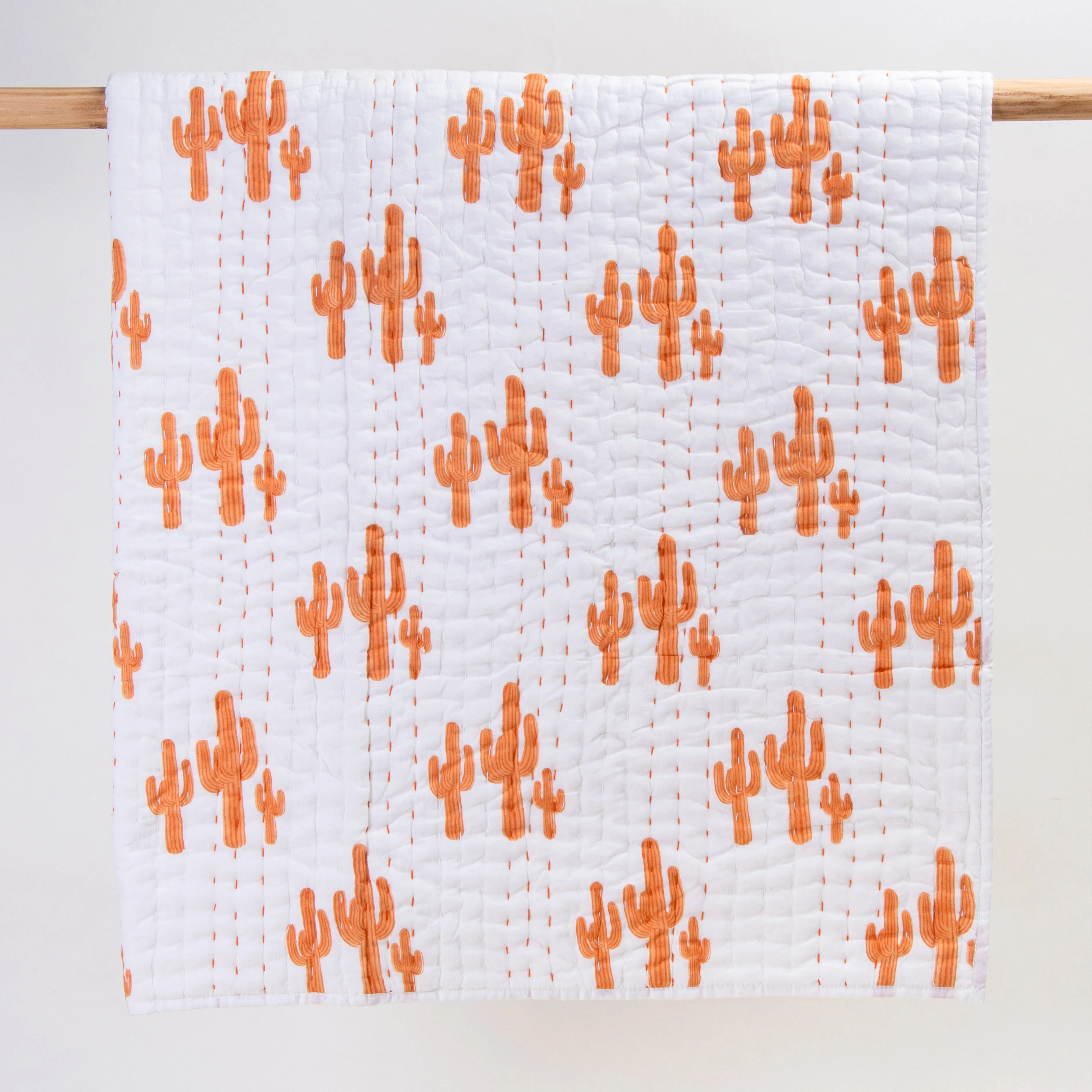 Cactus Soft Mulmul Cotton Baby Quilt Patterns