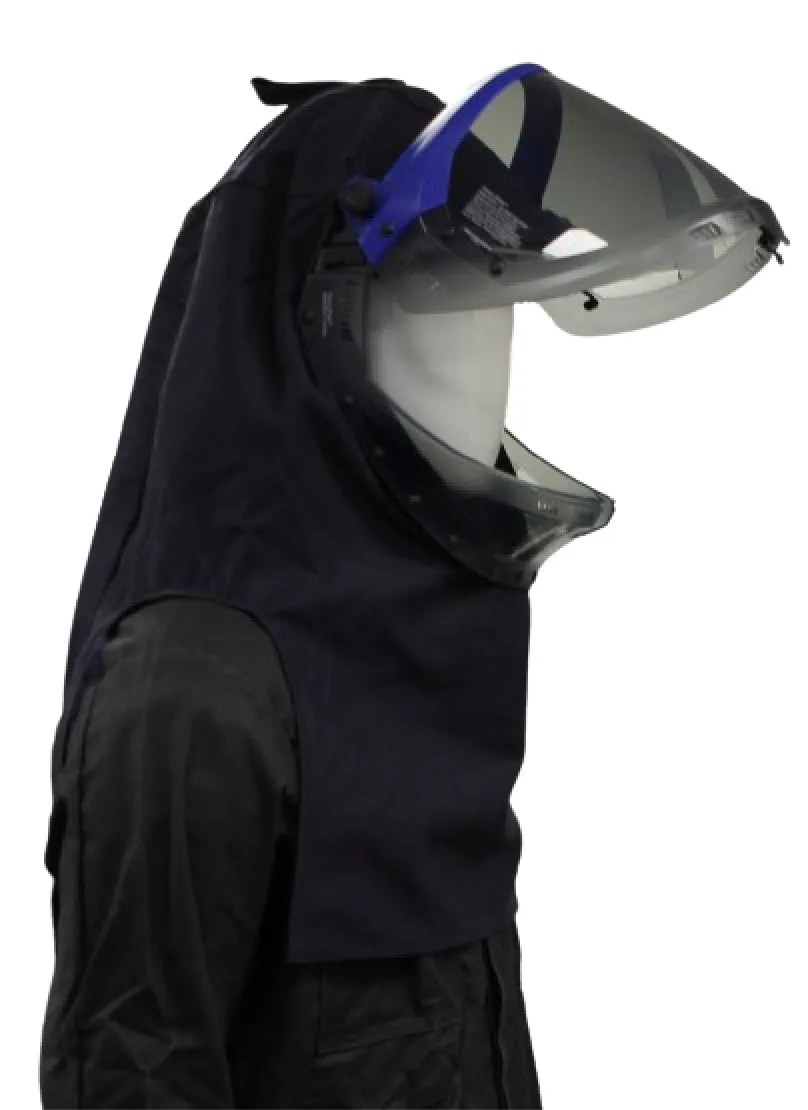 Chicago Protective Apparel SWH-20H3P Arc Flash Hood w/ Hard Hat Advanced Lift Front Face Shield, 20 CAL, 1 Each