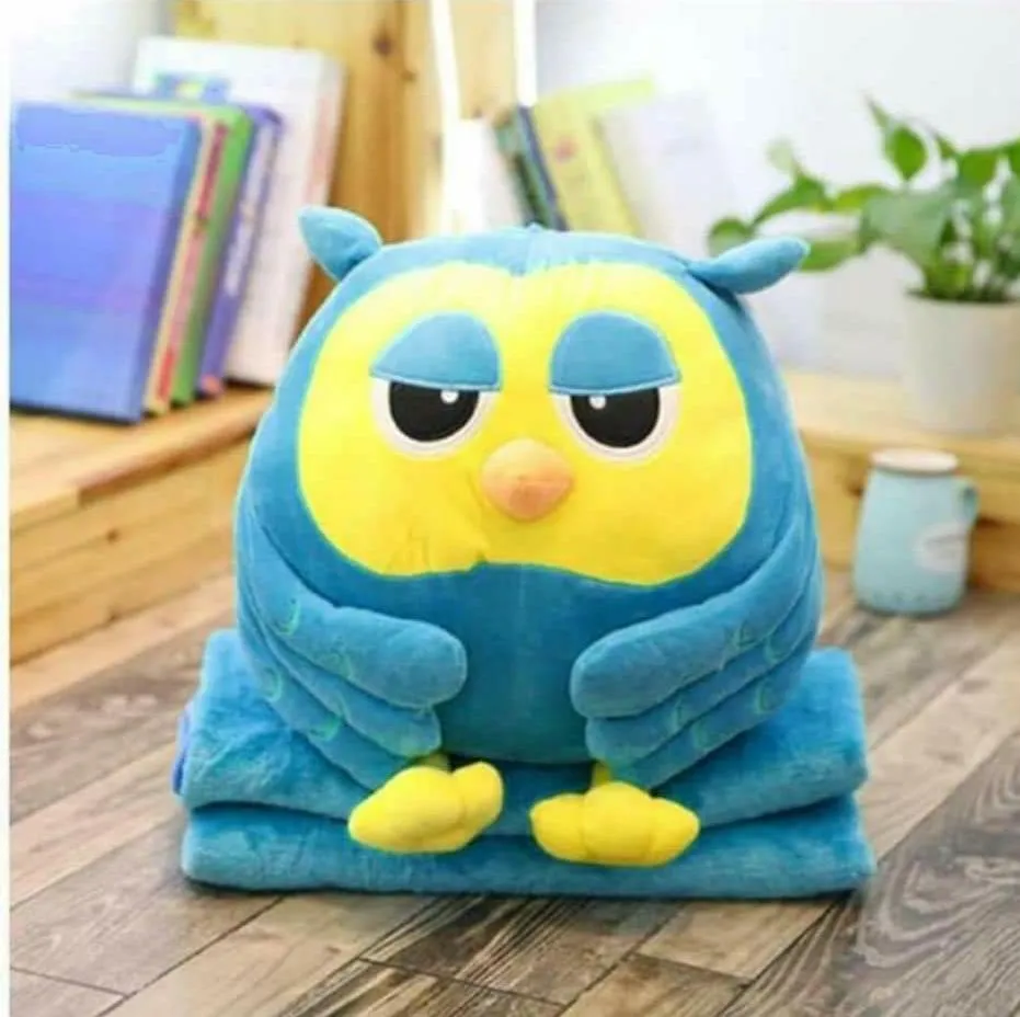 Crimson Toy Cum Blanket For Kids-GIRI001TKBA