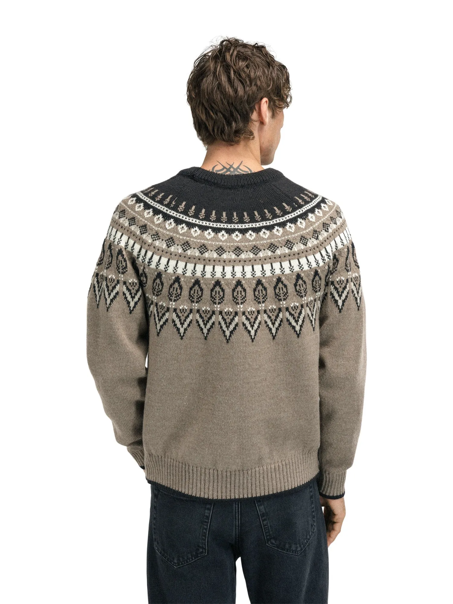 Dale of Norway | Sula Sweater | Men's | Coffee/Sand/Off White