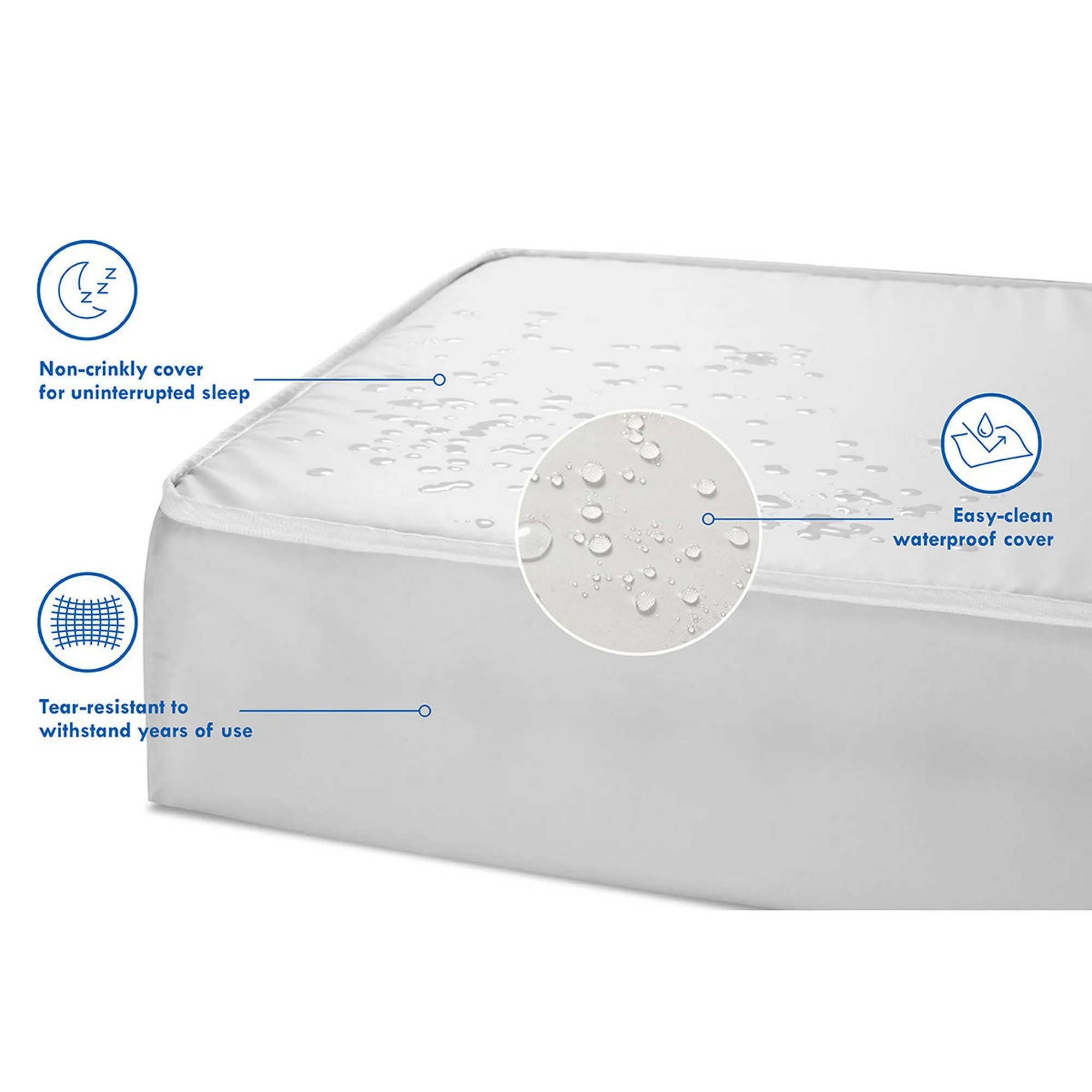 DAVINCI Deluxe Coil Dual-Sided Crib & Toddler Mattress