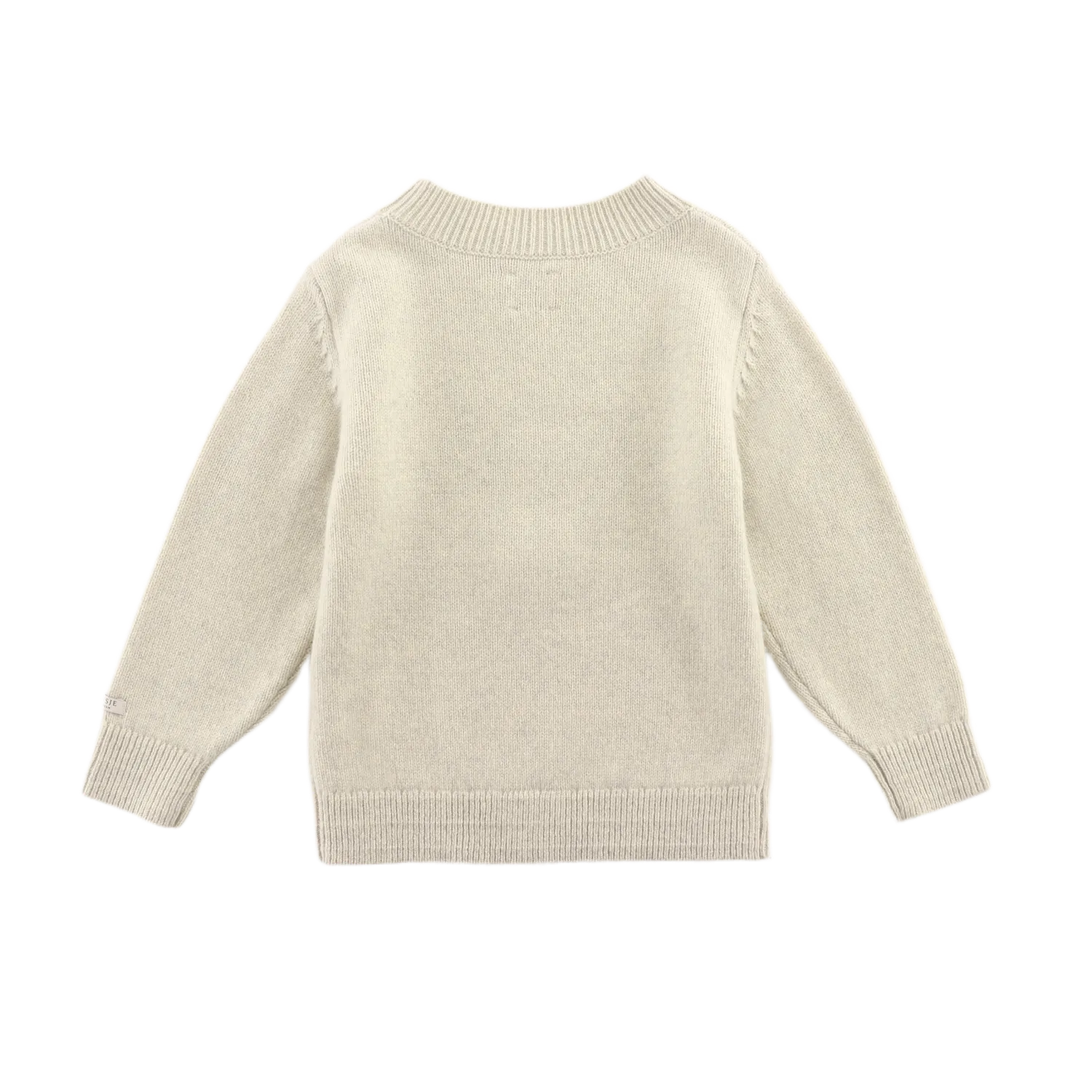 Denn Merino Wool Sweater | Dog | Arctic Ivory Melange