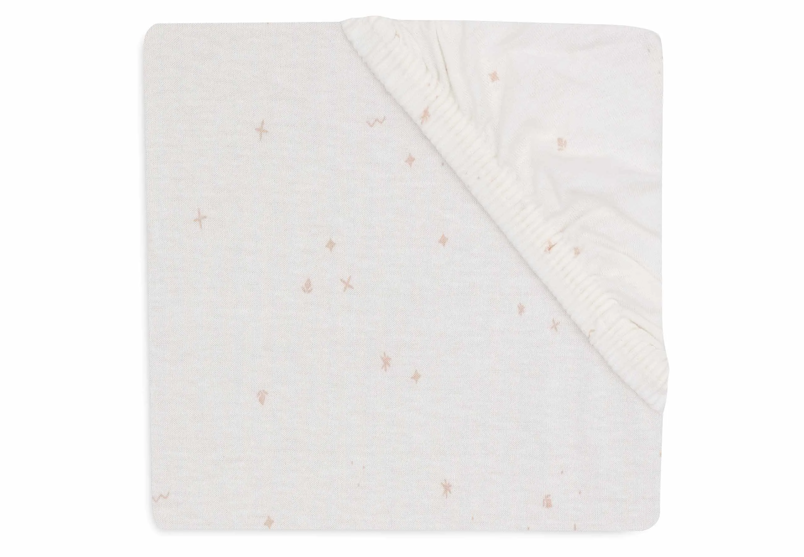 Fitted Sheet Jersey 70/75x140/150cm Twinkling - Wild Rose