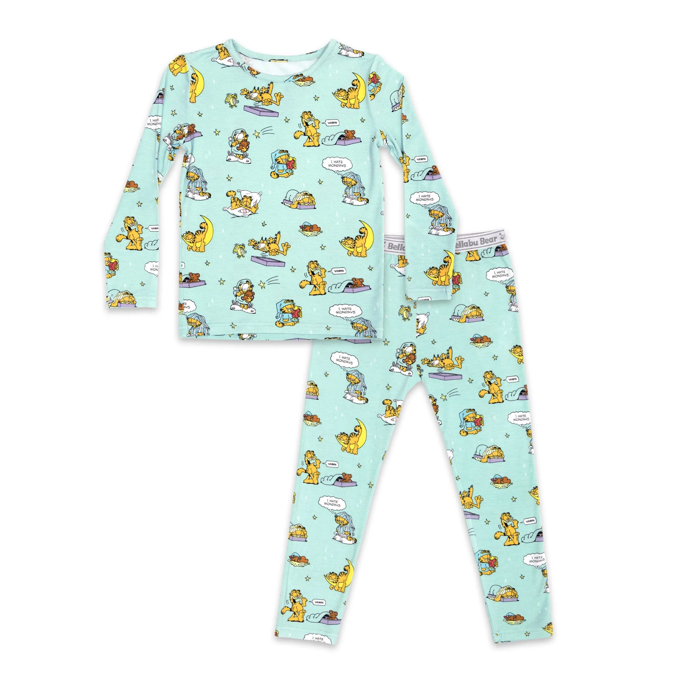 Garfield: Lazy Mondays Bamboo Kids Pajamas