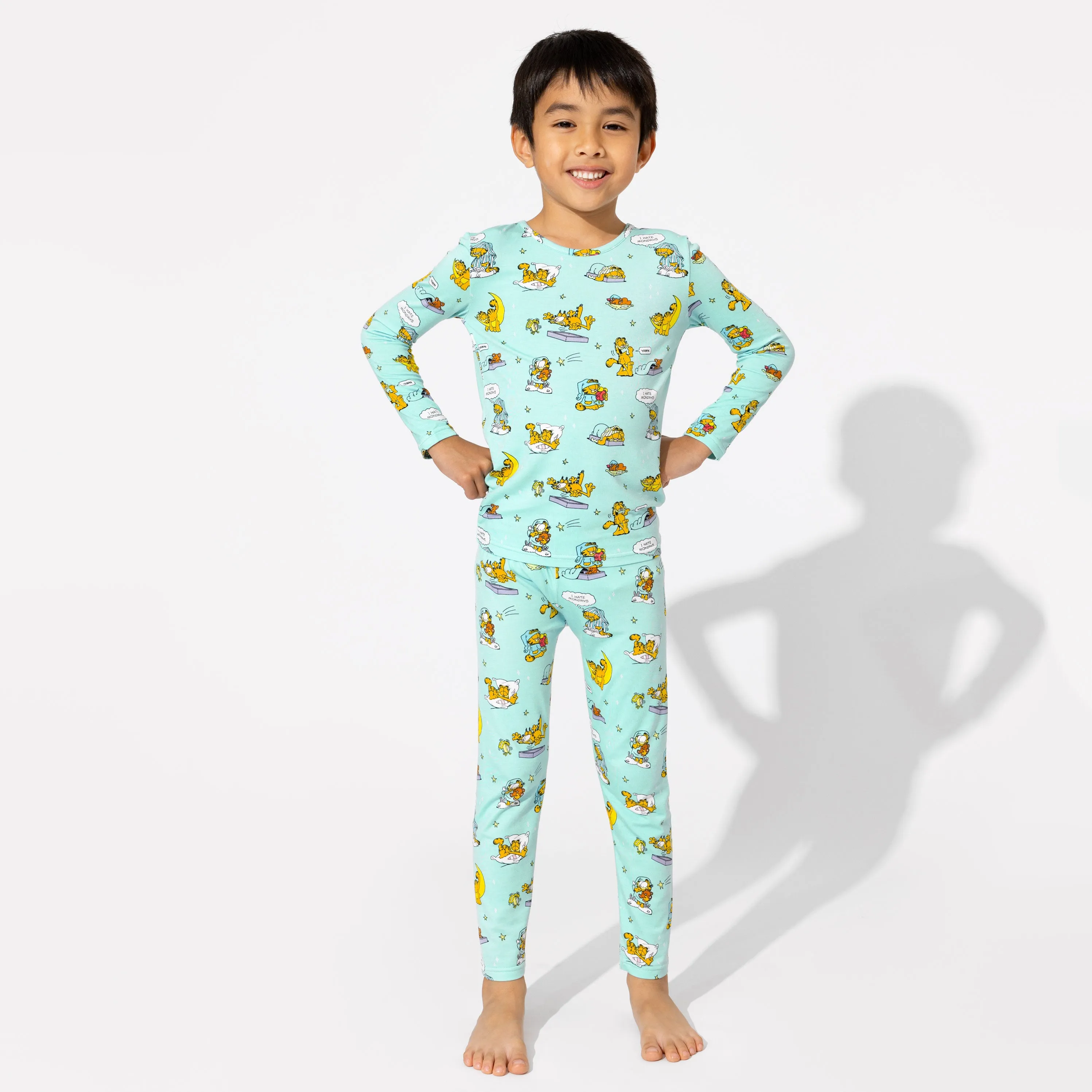 Garfield: Lazy Mondays Bamboo Kids Pajamas