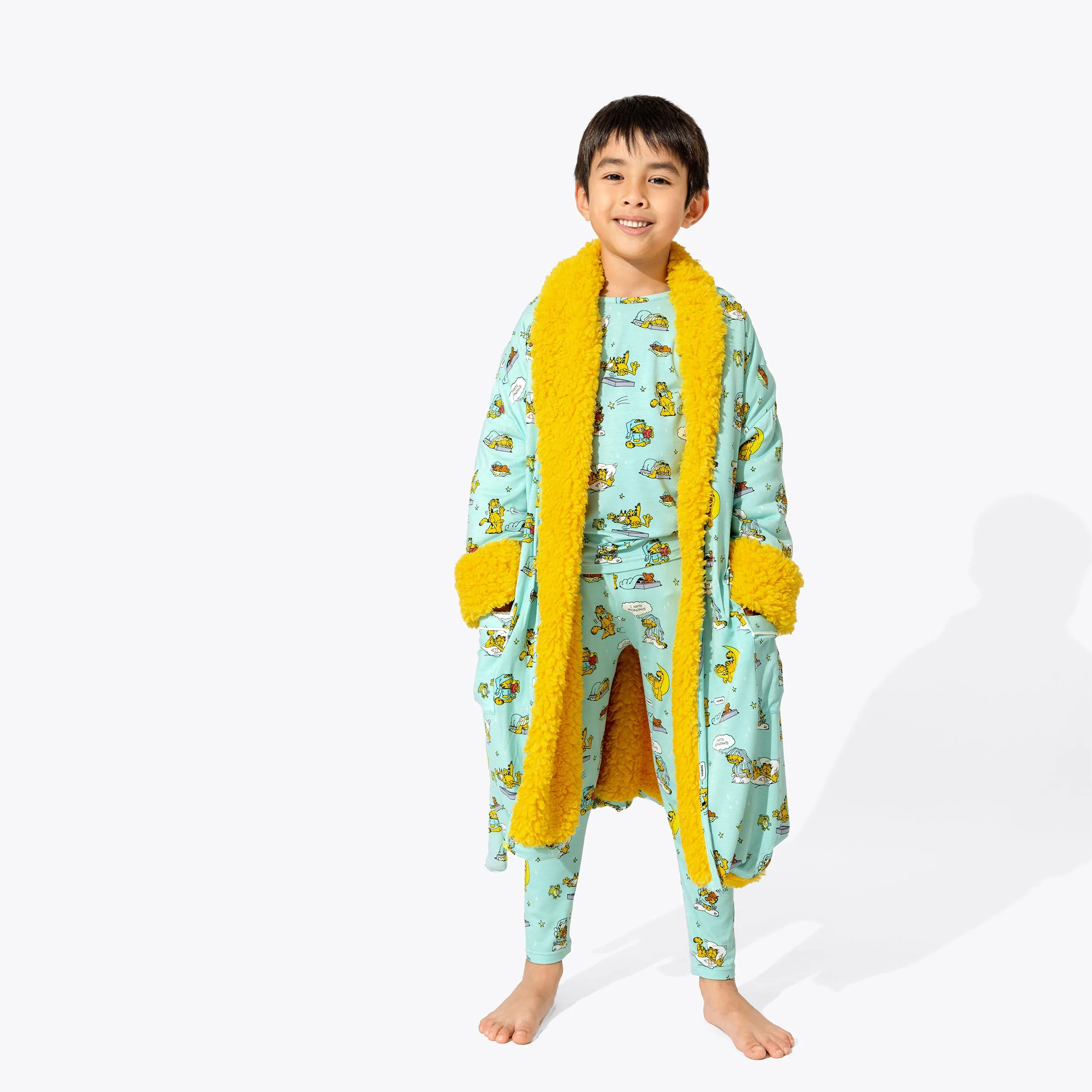 Garfield: Lazy Mondays Bamboo Kids Pajamas