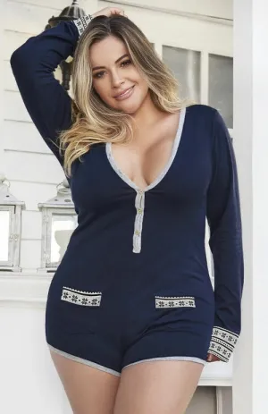 I'll Keep You Warm- Plus Size Sexy Pajamas