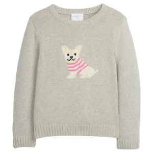 Intarsia Sweater- Girl Frenchie