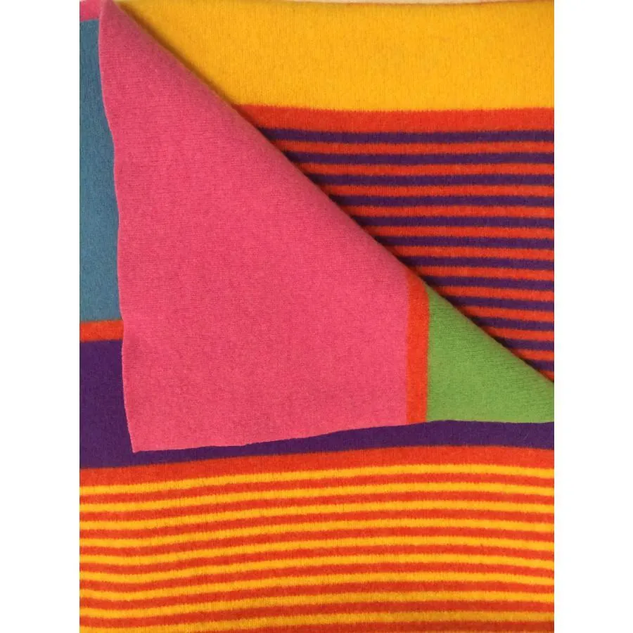 Kelly Lambswool Throw Spectrum