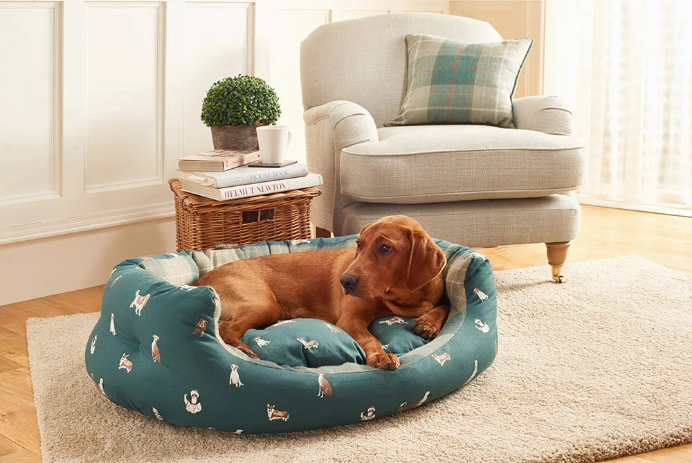 Laura Ashley Park dogs deluxe Slumber Bed