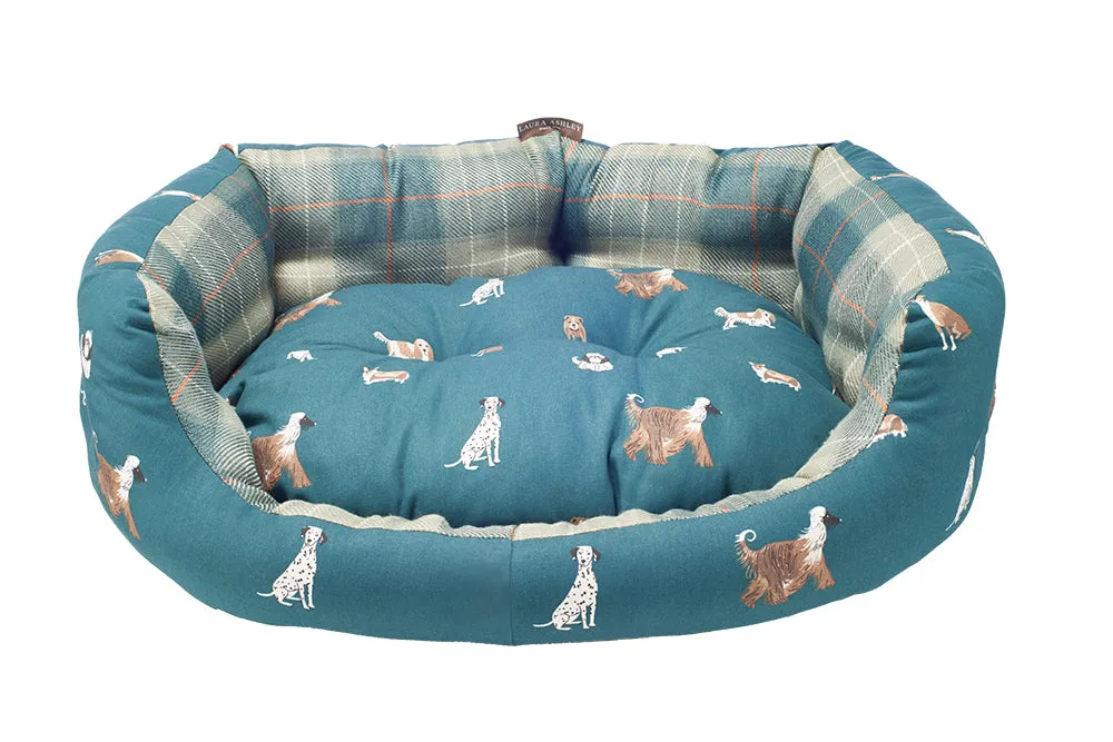 Laura Ashley Park dogs deluxe Slumber Bed