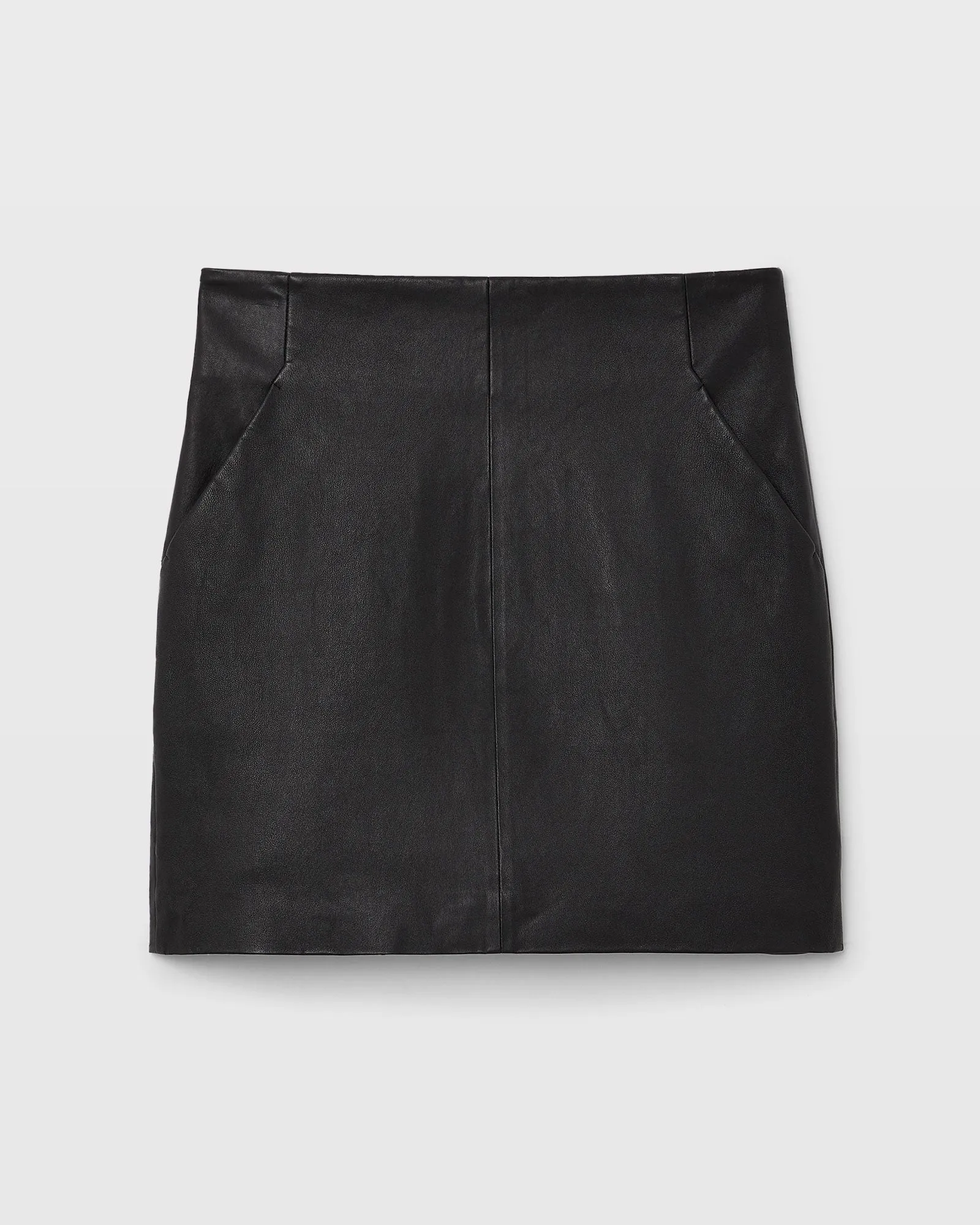 Leather Mini Skirt