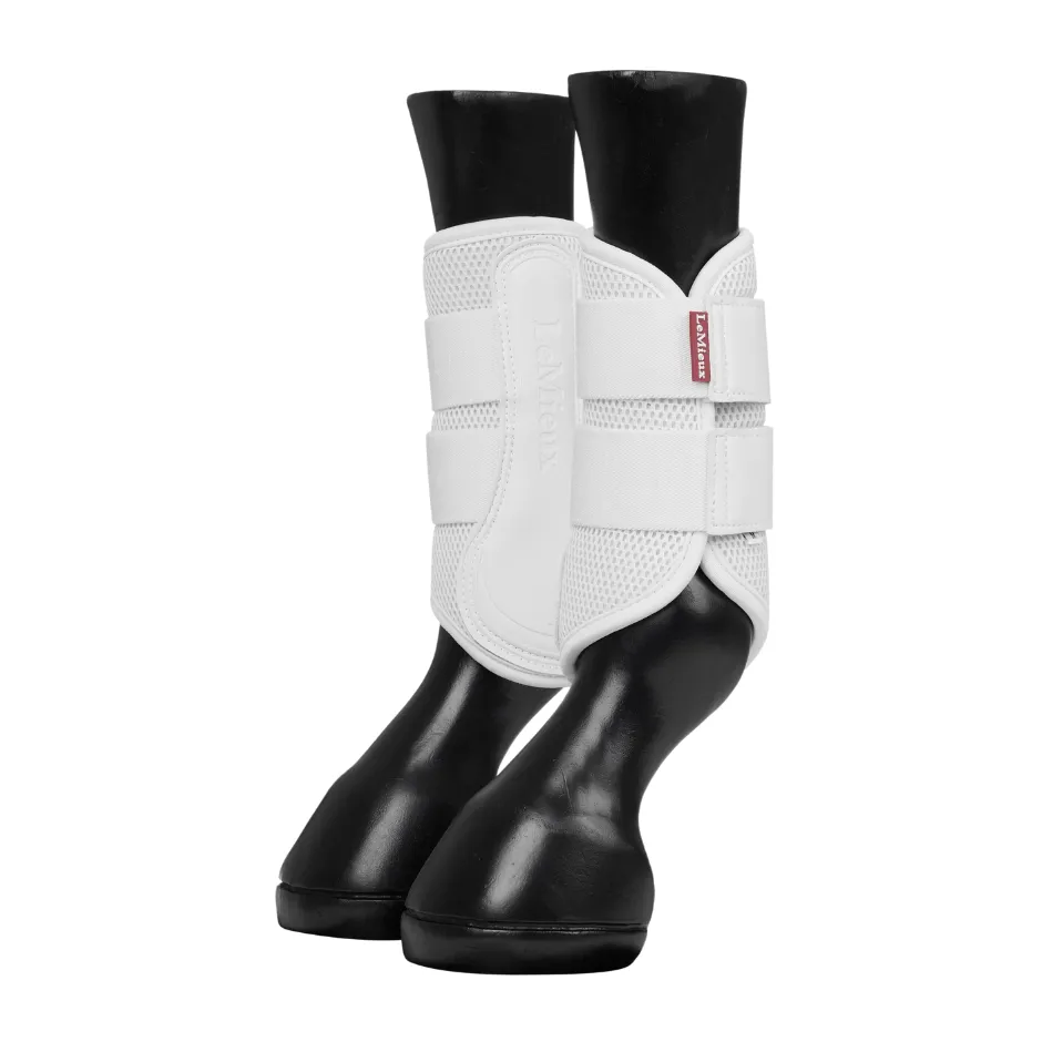 LeMieux Mesh Brushing Boot - White