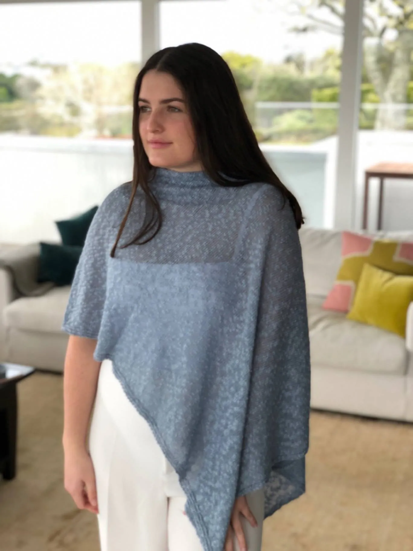 Lothlorian Cotton Linen Poncho