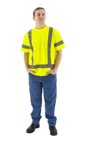 Majestic 75-5303 Hi-Vis Short Sleeve Shirt ANSI 3 R