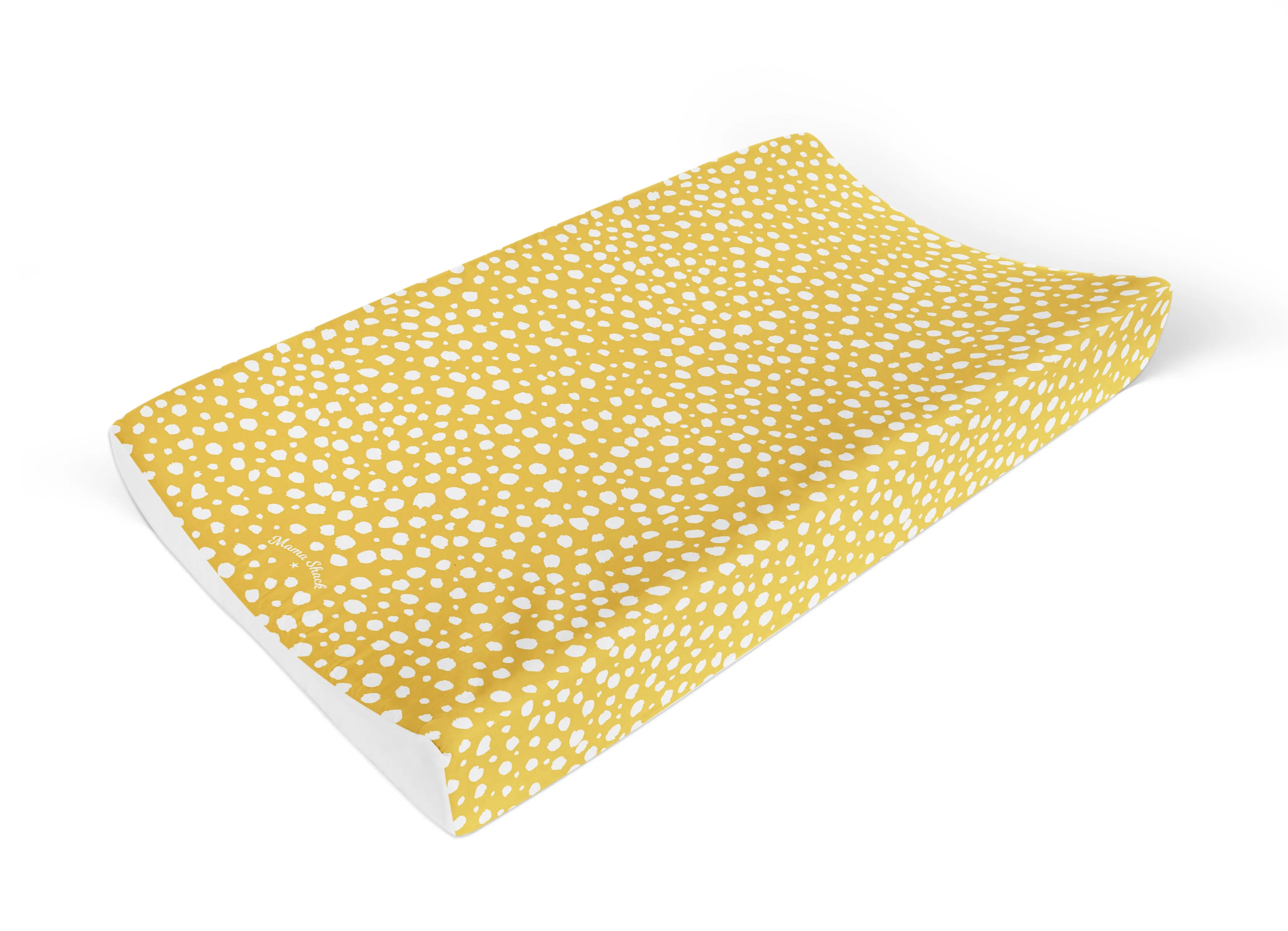 Mama Shack - Mustard Spotty Wedge Changing Mat