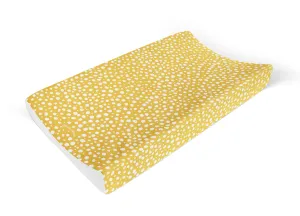 Mama Shack - Mustard Spotty Wedge Changing Mat