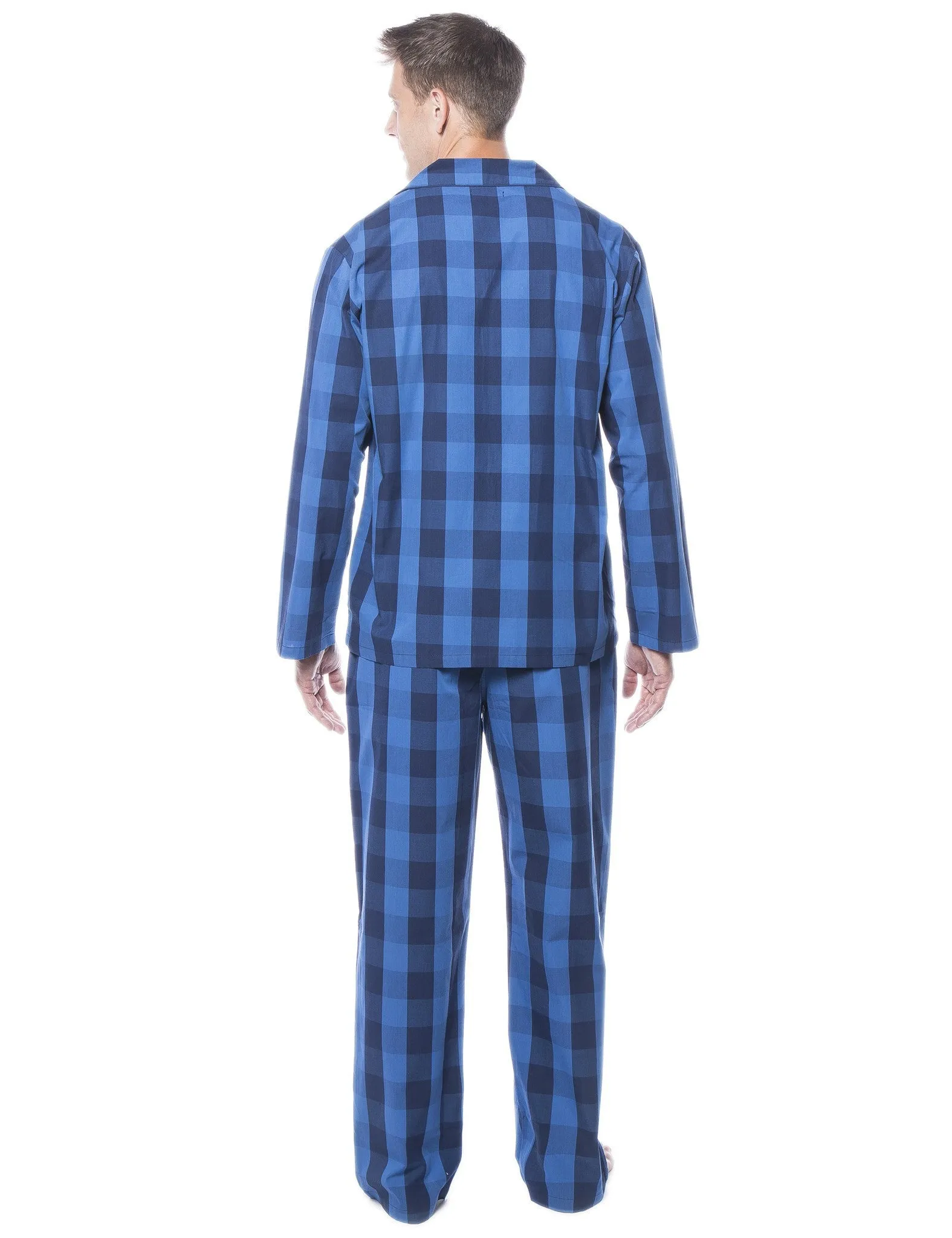 Men's 100% Woven Cotton Pajama Sleepwear Set