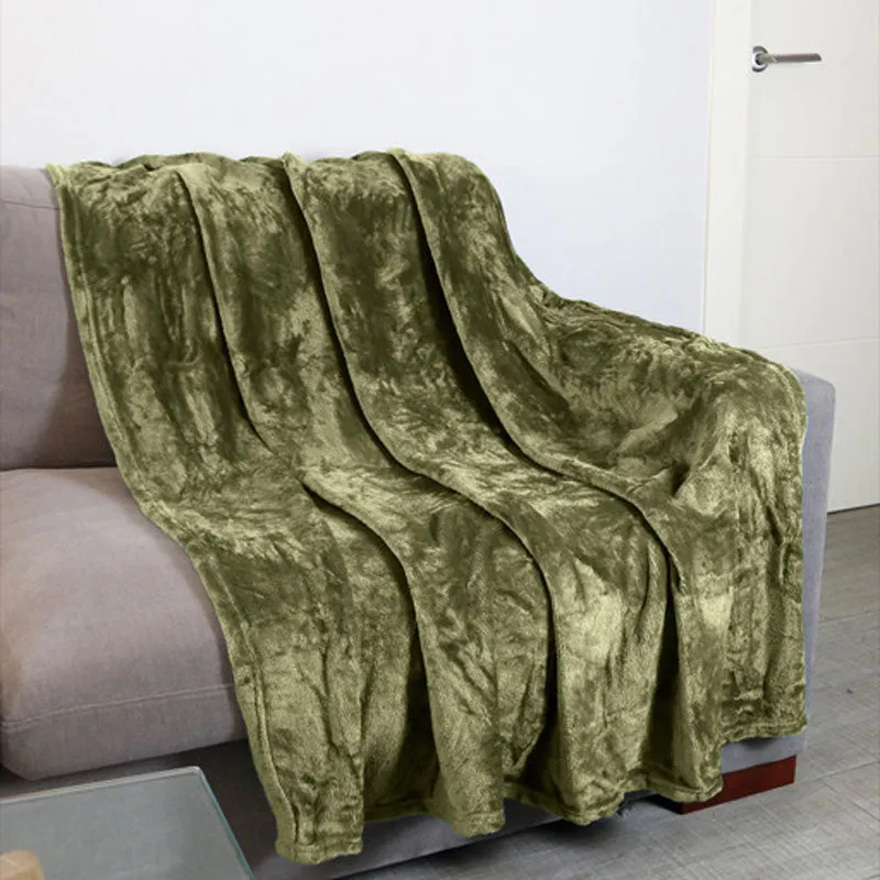 Microfiber Soft Fleece Blanket -Comfy for All Seasons