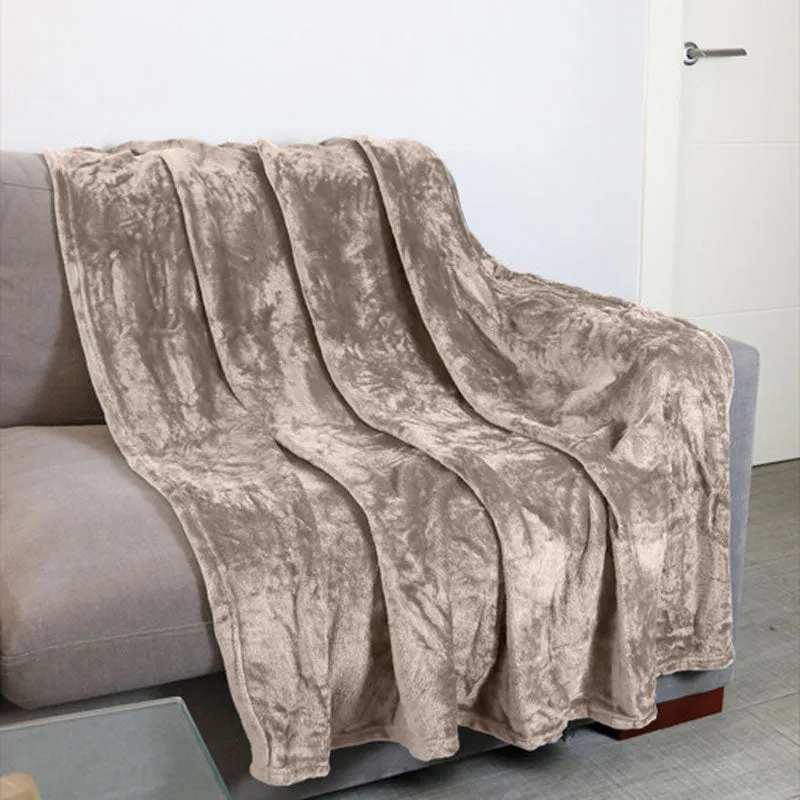 Microfiber Soft Fleece Blanket -Comfy for All Seasons