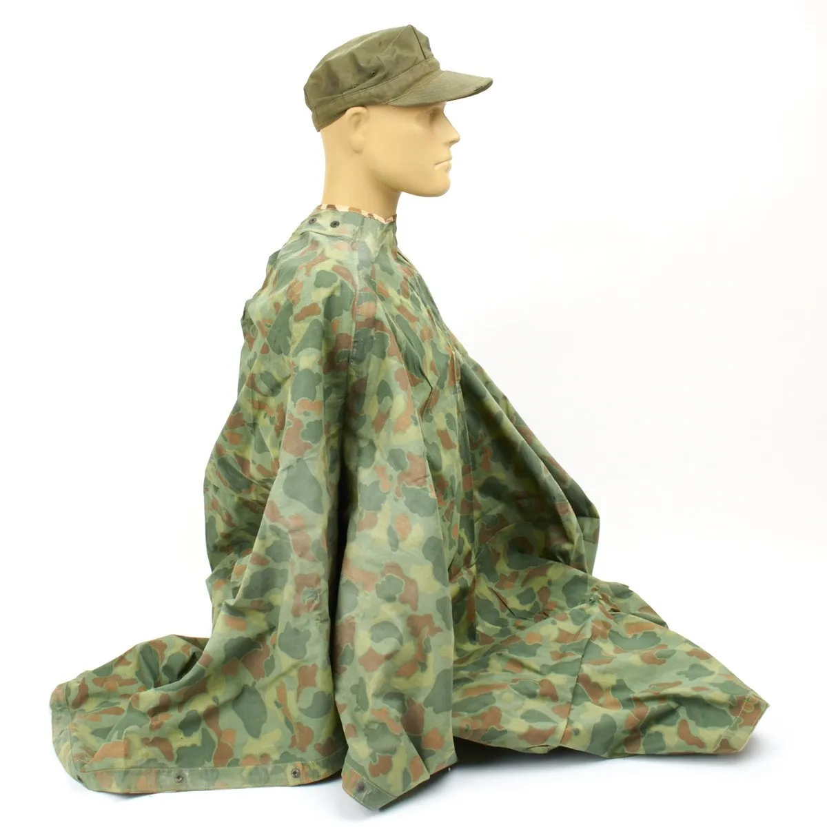 Original U.S. WWII Marine Corps Poncho- USMC