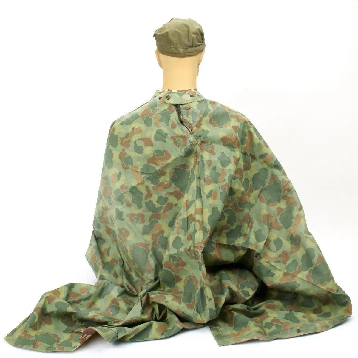 Original U.S. WWII Marine Corps Poncho- USMC