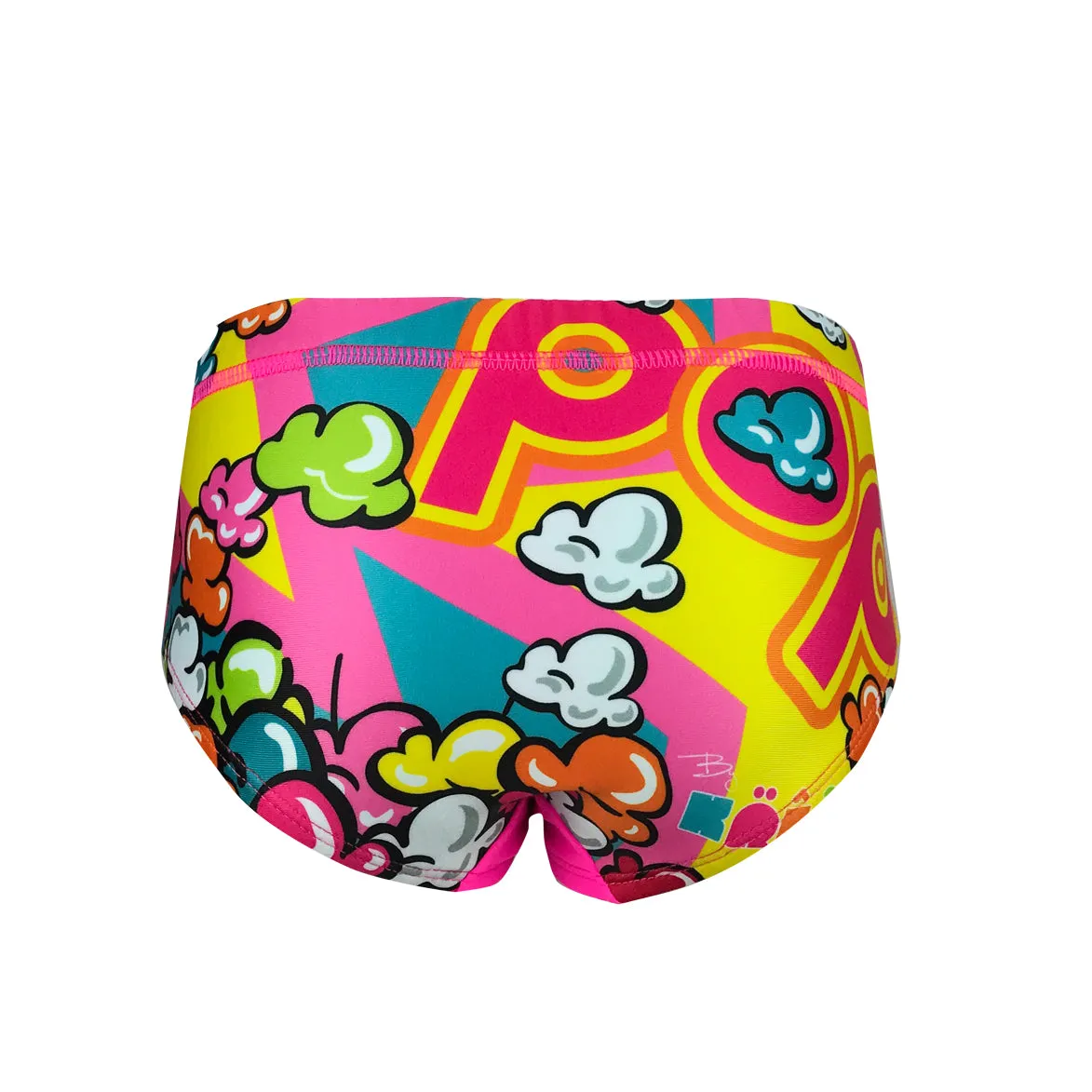 Popcorn Bikini Bottom Swimwear For Girls