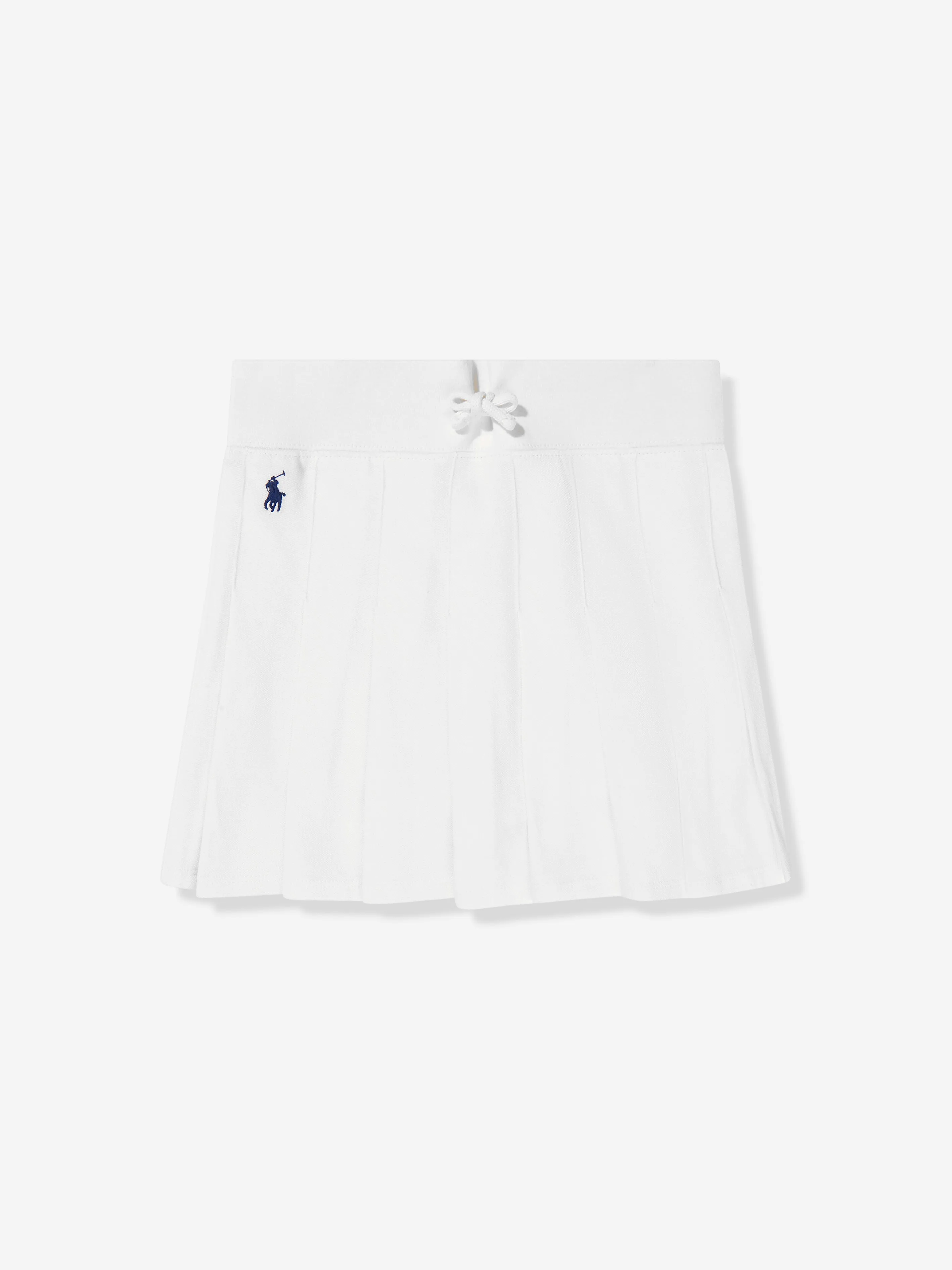 Ralph Lauren Girls Mesh A-Line Skirt in Ivory