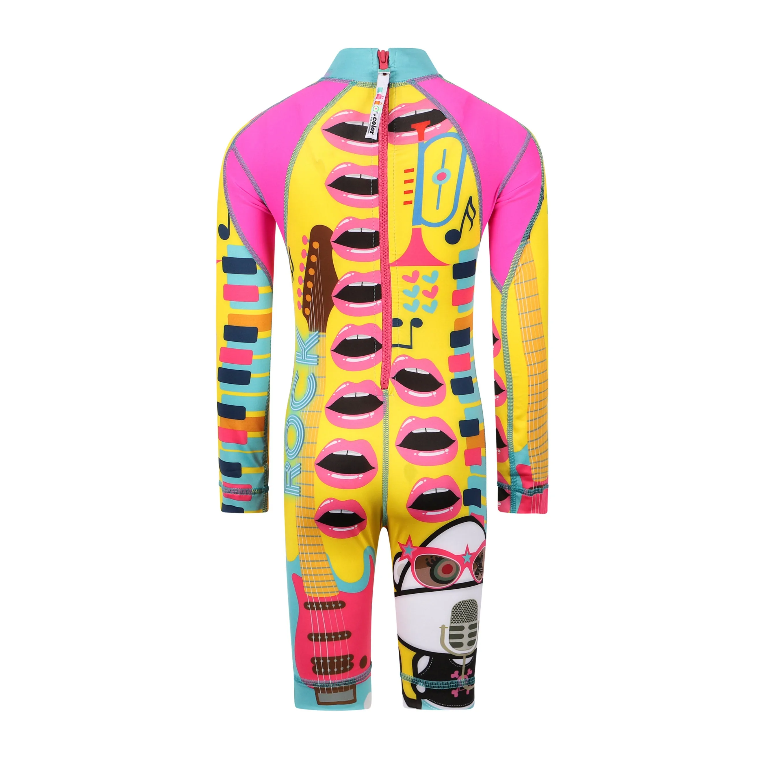 Scimia Music Girls Long Sleeve Sunsuit