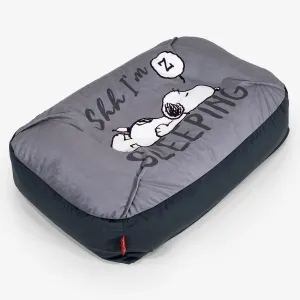 Snoopy Sloucher Medium Dog Bed - Sleeping