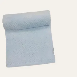 Soft Waffle Blanket Wrap - Sky Blue