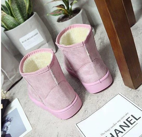 Women Australian Waterproof Winter Christmas Snow Boots Pink